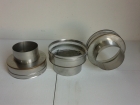 AK redukce tl. 1,0mm s těsněním pro šamotový sopouch tl. 20mm